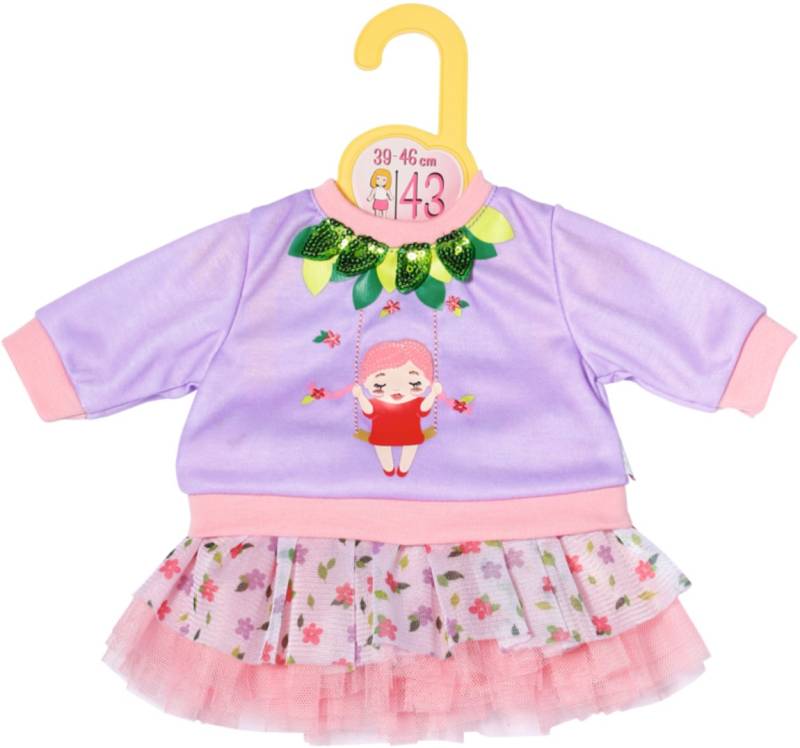 Zapf Creation® Puppenkleidung »Dolly Moda, Pulli & Tutu Baumschaukel, 43 cm« von Zapf Creation®