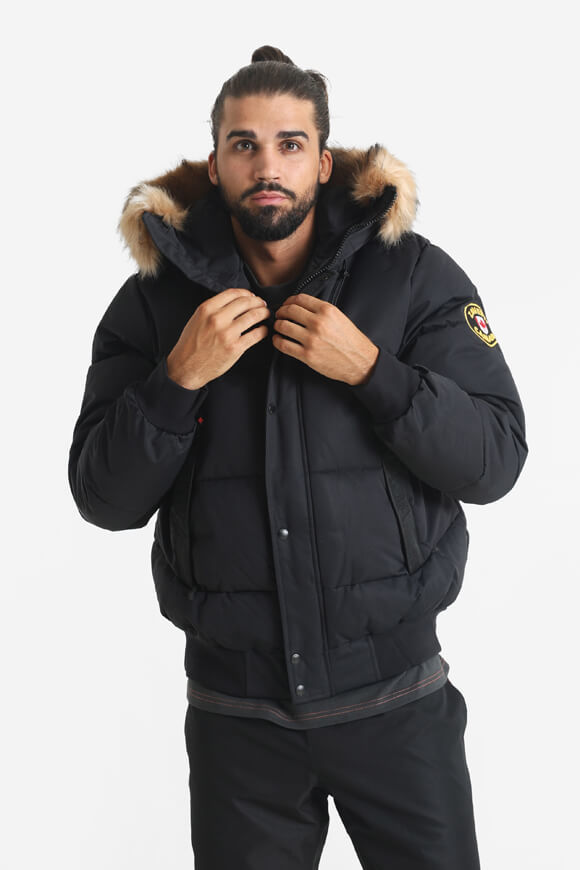 Zavetti Canada Aylmer Puffer Bomberjacke | Black | Herren  | L von Zavetti Canada