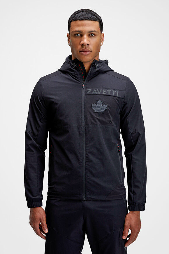 Zavetti Canada Giotto Windbreaker | Jet Black | Herren  | L von Zavetti Canada