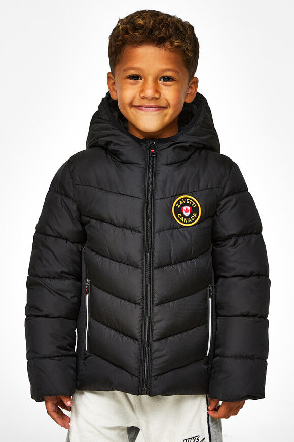 Zavetti Canada Nursery Meslo gesteppte Kids Jacke | Jet Black | Jungen  | 6y von Zavetti Canada