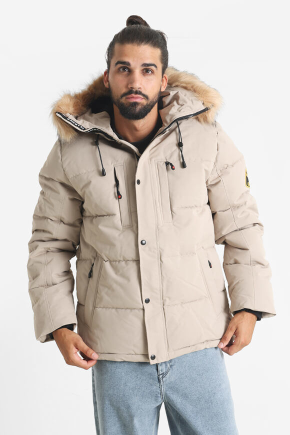 Zavetti Canada Oshawa 2.0 Puffer Parka | Stone | Herren  | L von Zavetti Canada