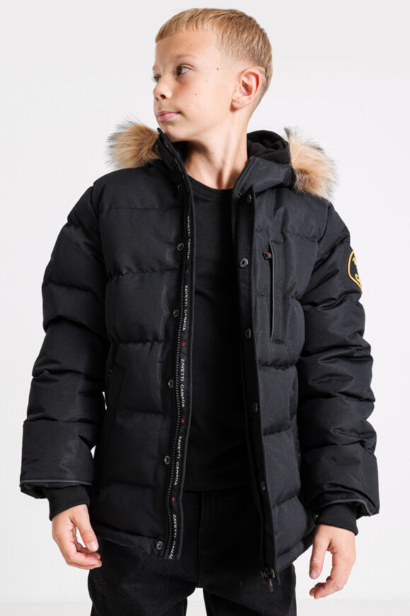 Zavetti Canada Puffer Parka | Black | Jungen  | L von Zavetti Canada