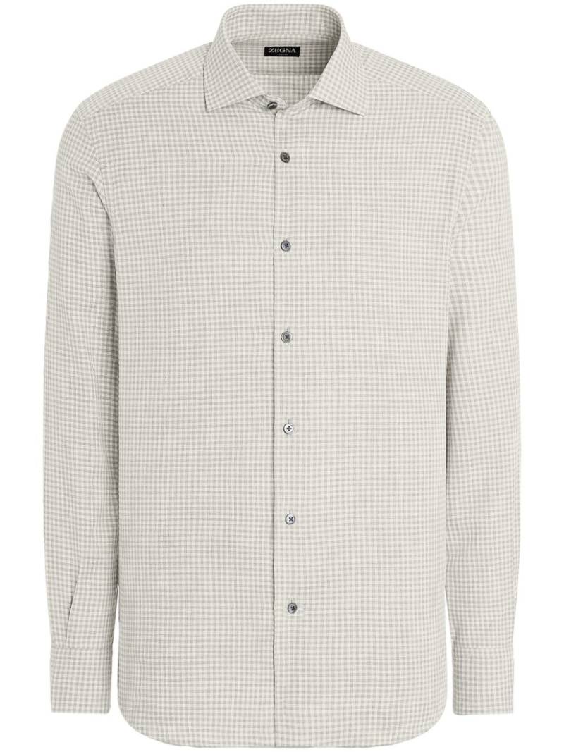 Zegna Cashco shirt - Grey von Zegna