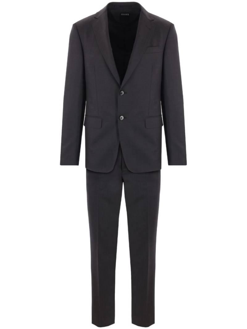 Zegna Drop 8 single-breasted suit - Grey von Zegna