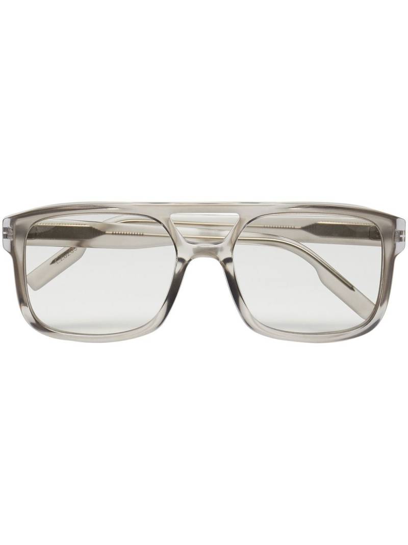 Zegna Fashion Show wayfarer-frame sunglasses - Grey von Zegna