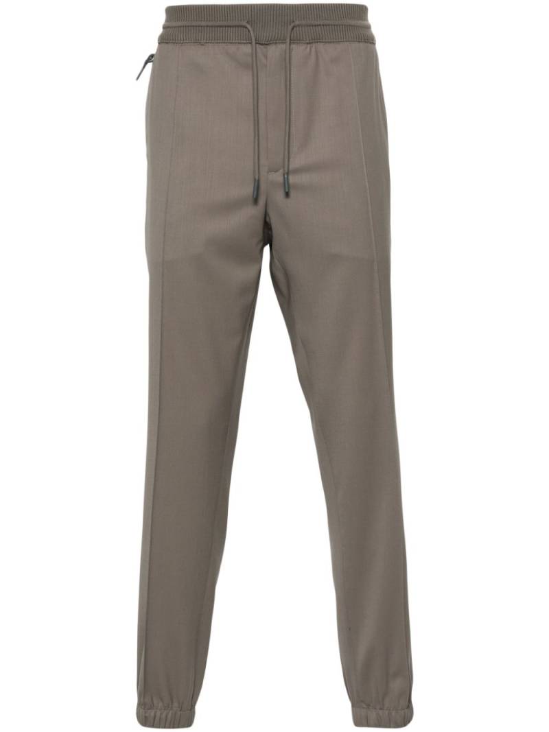 Zegna High Performance wool joggers - Grey von Zegna