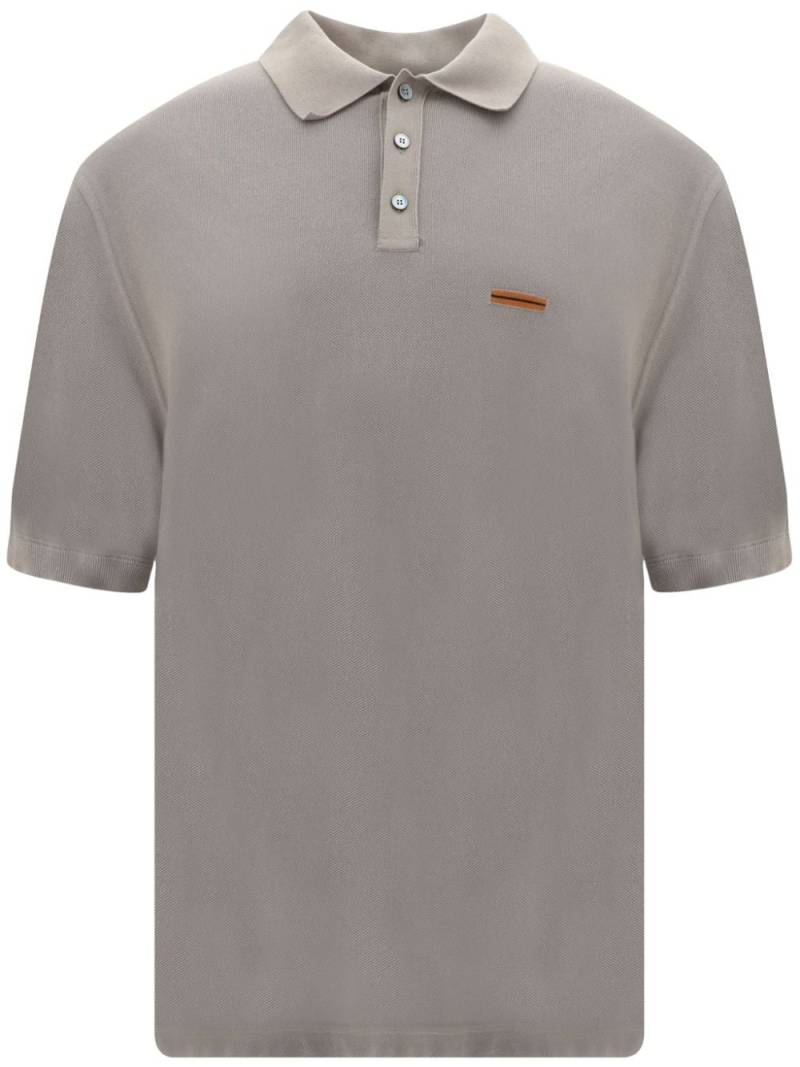 Zegna Maglia polo shirt - Neutrals von Zegna