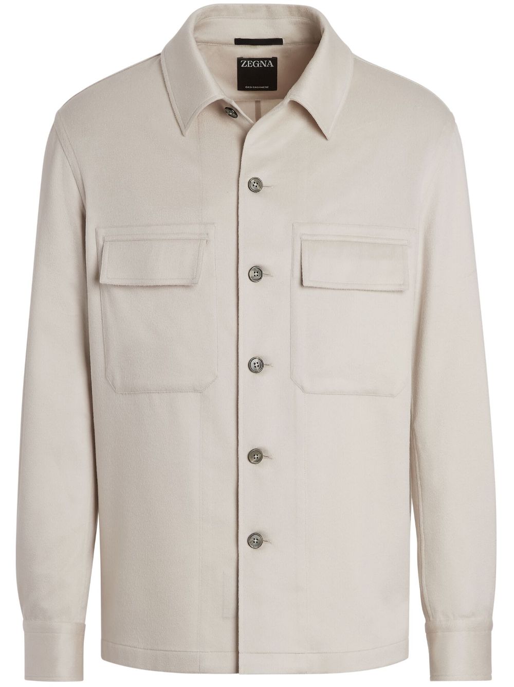 Zegna Alba Oasi shirt jacket - White von Zegna