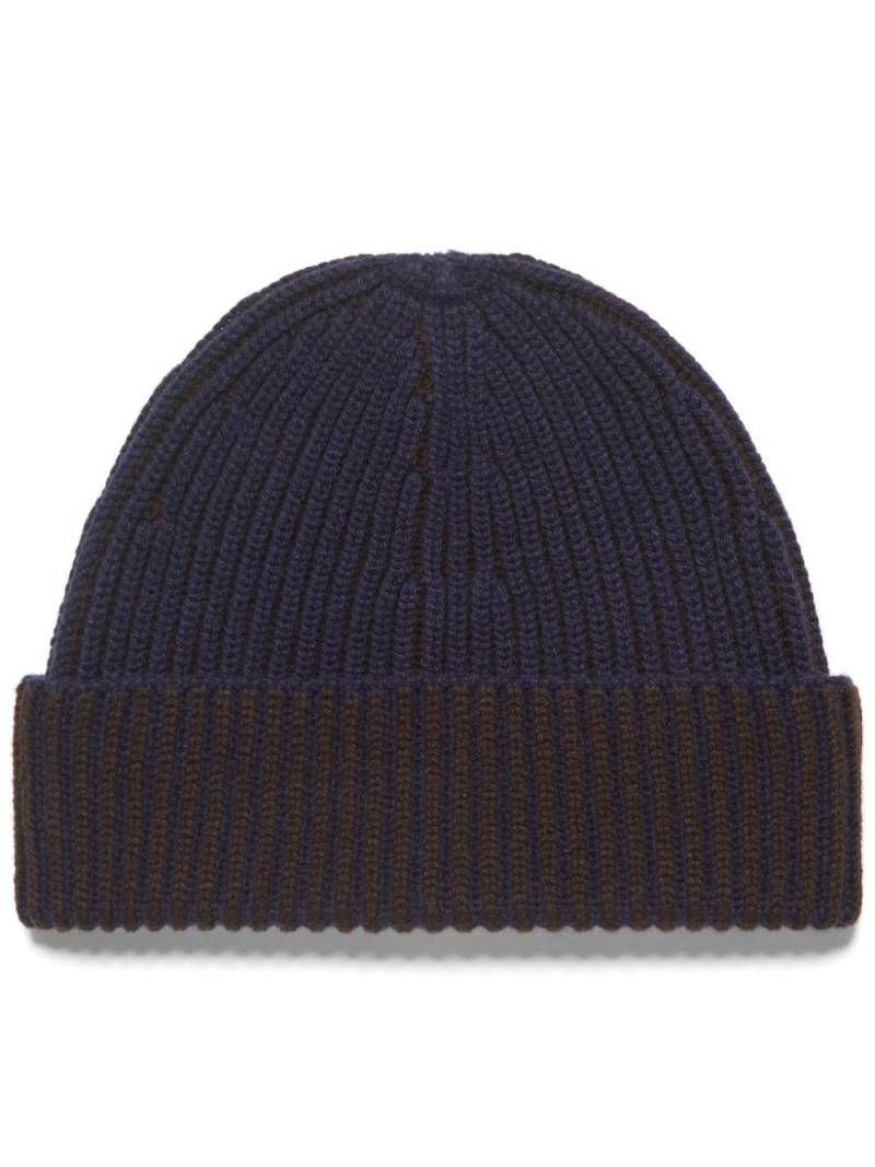 Zegna Oasi beanie - Blue von Zegna