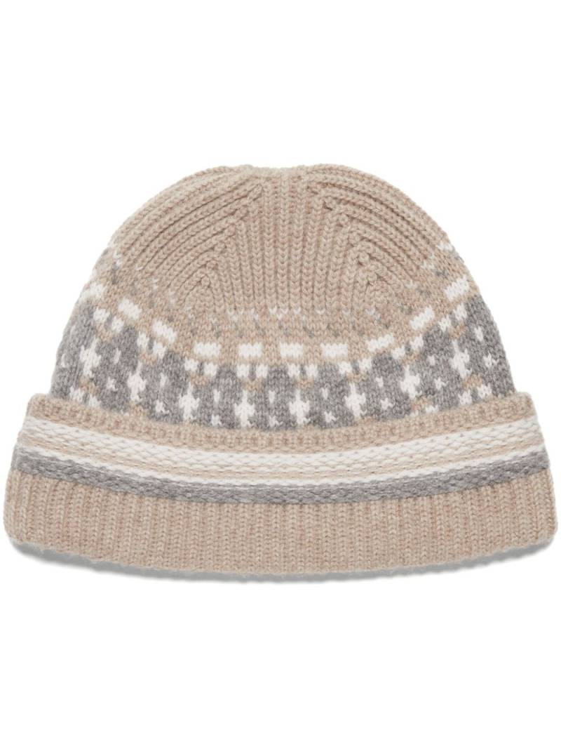 Zegna Oasi beanie - Neutrals von Zegna