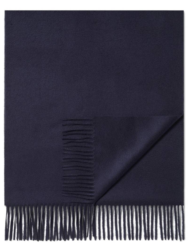 Zegna Oasi cashmere scarf - Blue von Zegna