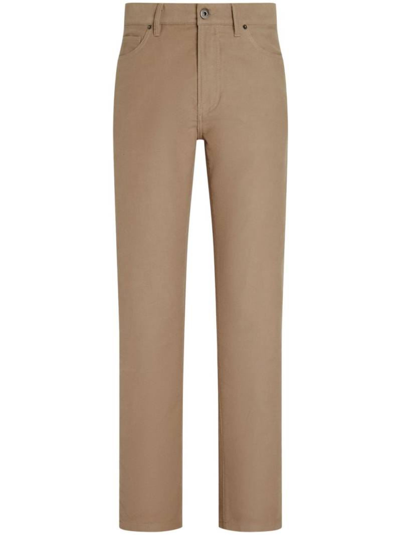 Zegna Roccia trousers - Neutrals von Zegna