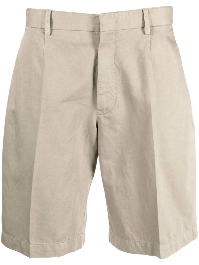 Zegna Summer knee-length chino shorts - Green von Zegna