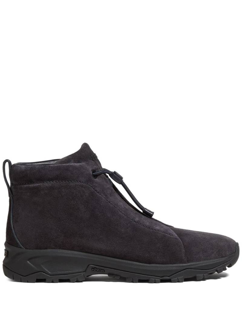 Zegna Triple Stitch Vetta suede boots - Blue von Zegna