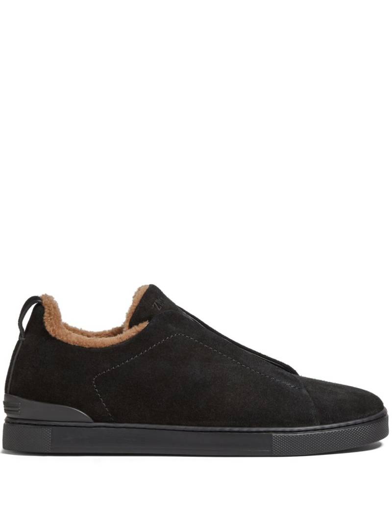 Zegna Triple Stitch sneakers - Black von Zegna