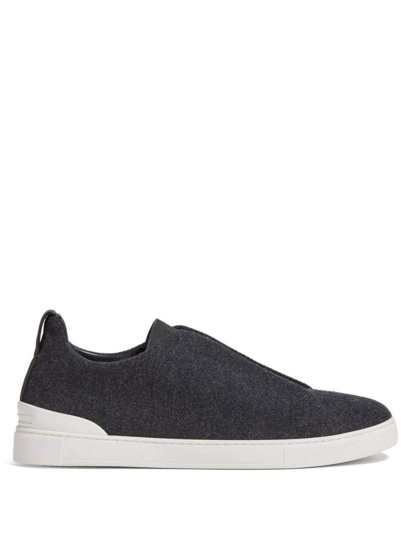 Zegna Triple Stitch sneakers - Black von Zegna