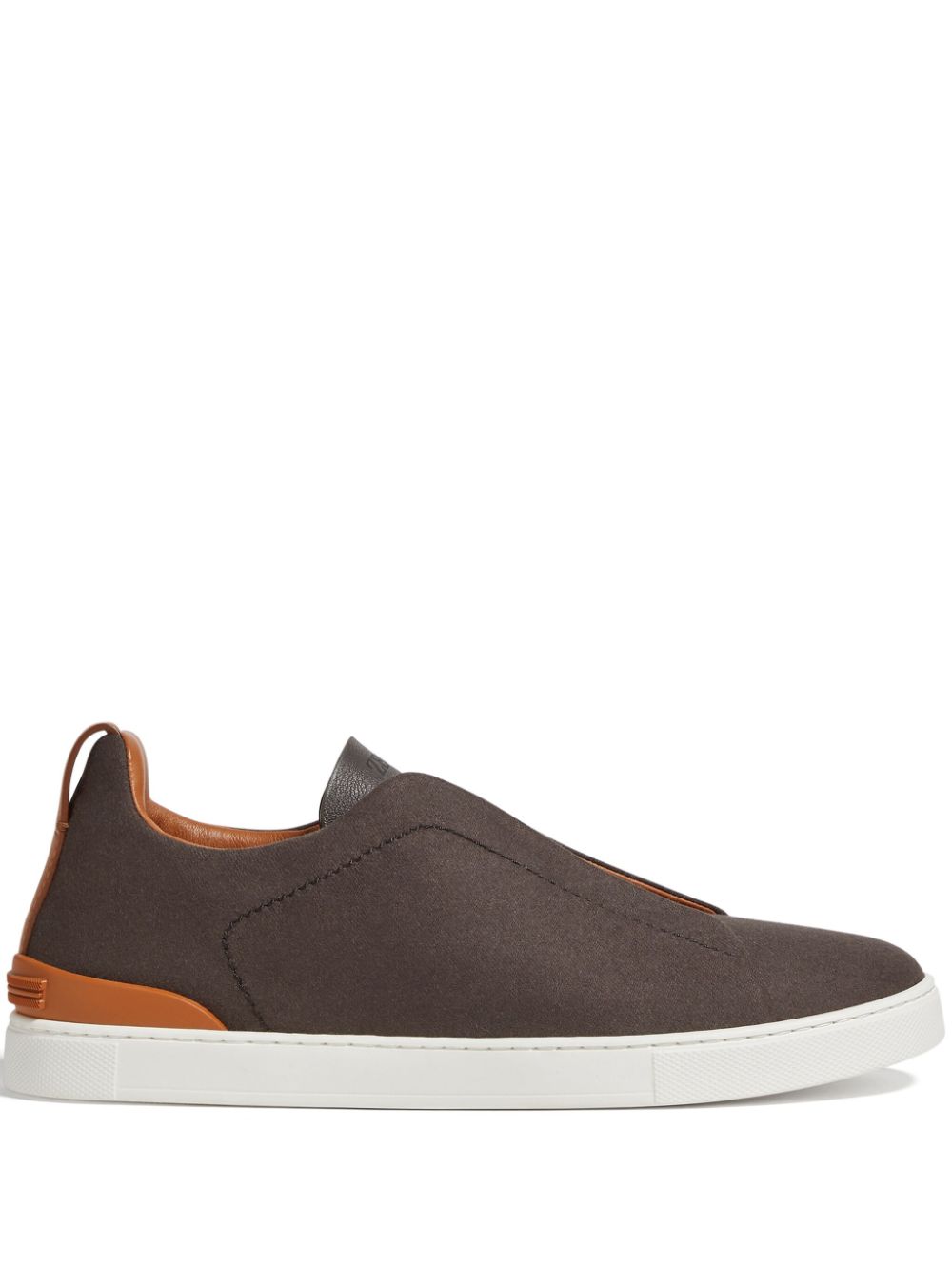 Zegna Triple Stitch sneakers - Brown von Zegna