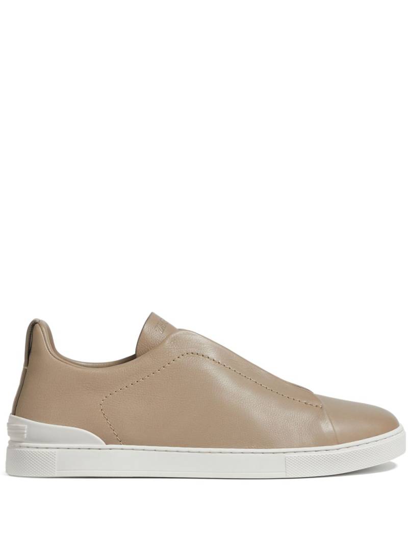 Zegna Triple Stitch sneakers - Neutrals von Zegna