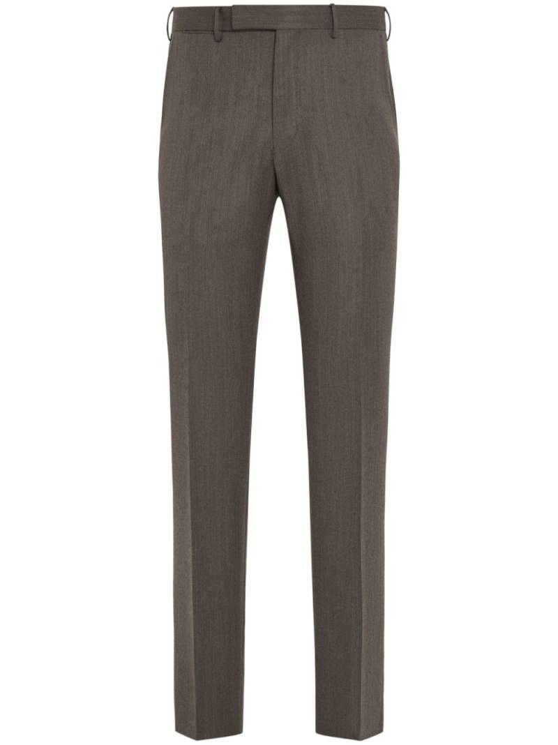 Zegna Trofeo™ wool trousers - Brown von Zegna