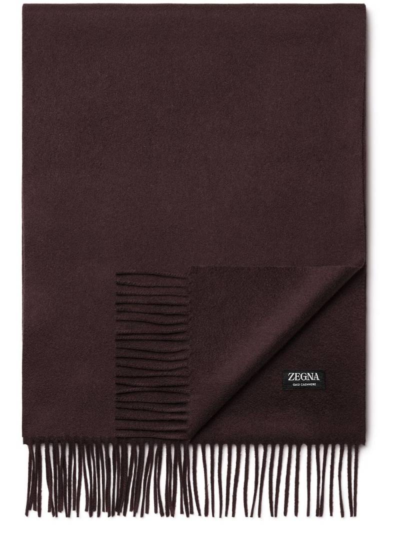 Zegna Oasi cashmere scarf - Red von Zegna