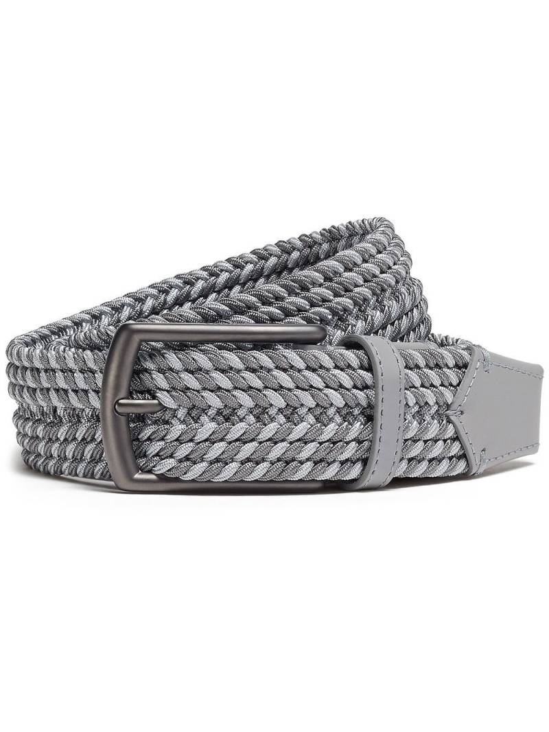 Zegna braided canvas belt - Grey von Zegna