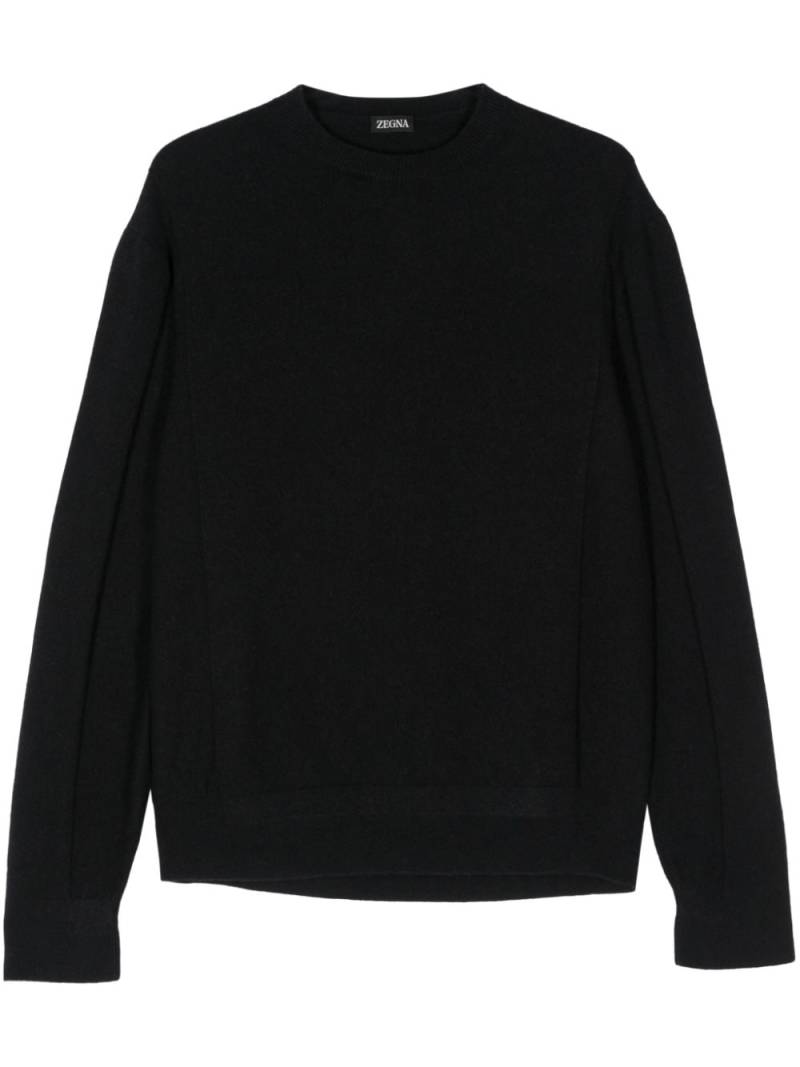 Zegna brushed sweater - Black von Zegna