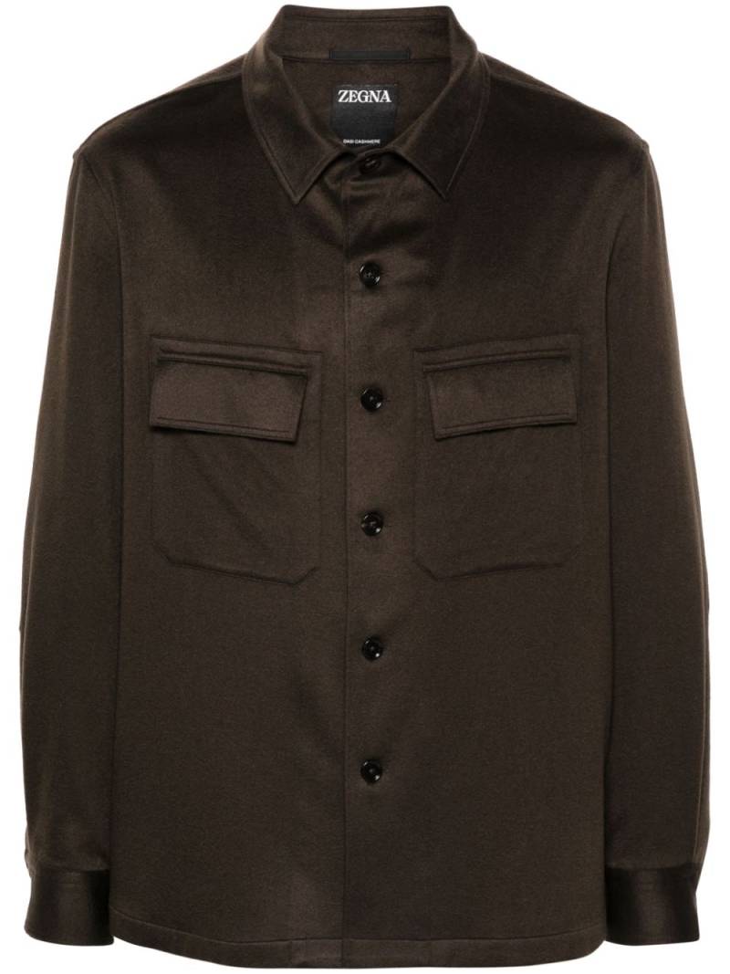 Zegna cashmere shirt - Brown von Zegna