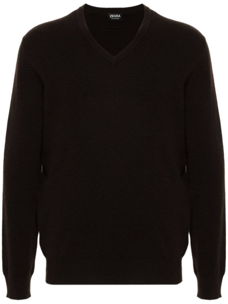 Zegna cashmere sweater - Brown von Zegna