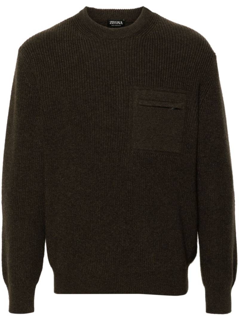 Zegna cashmere sweater - Brown von Zegna