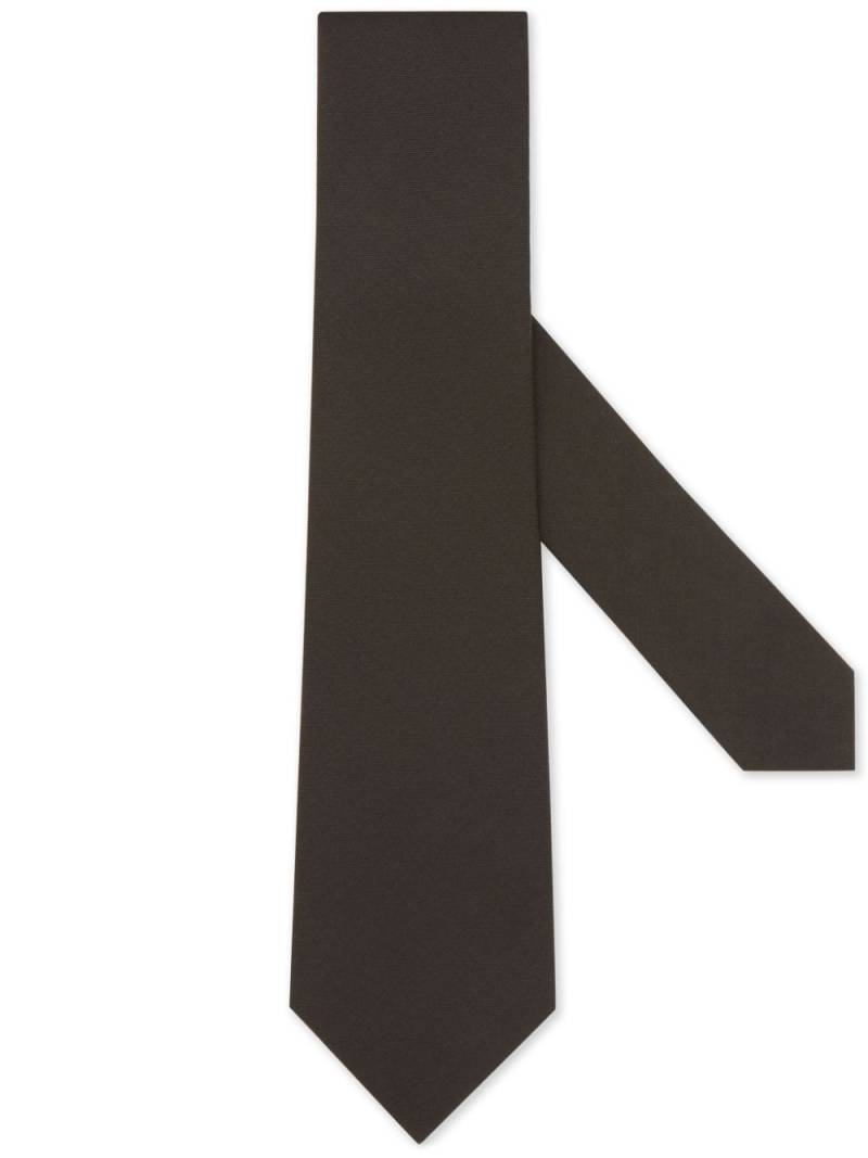 Zegna cashmere tie - Brown von Zegna