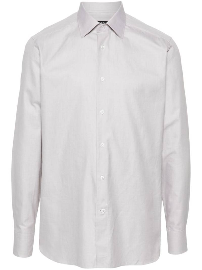 Zegna cotton shirt - Grey von Zegna