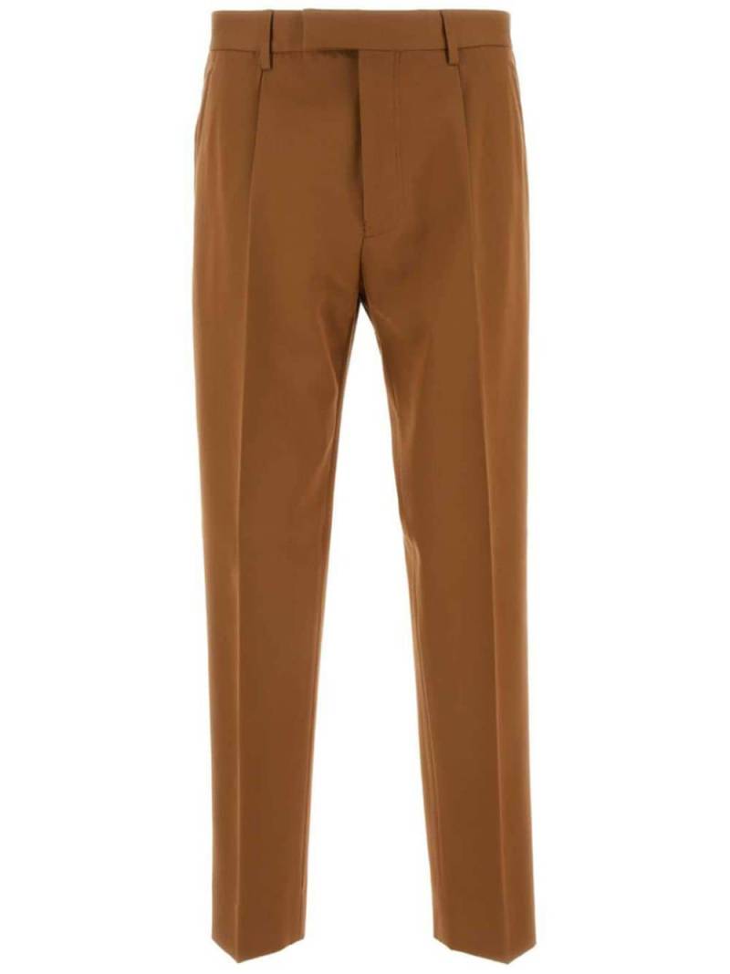 Zegna cotton tapered trousers - Brown von Zegna