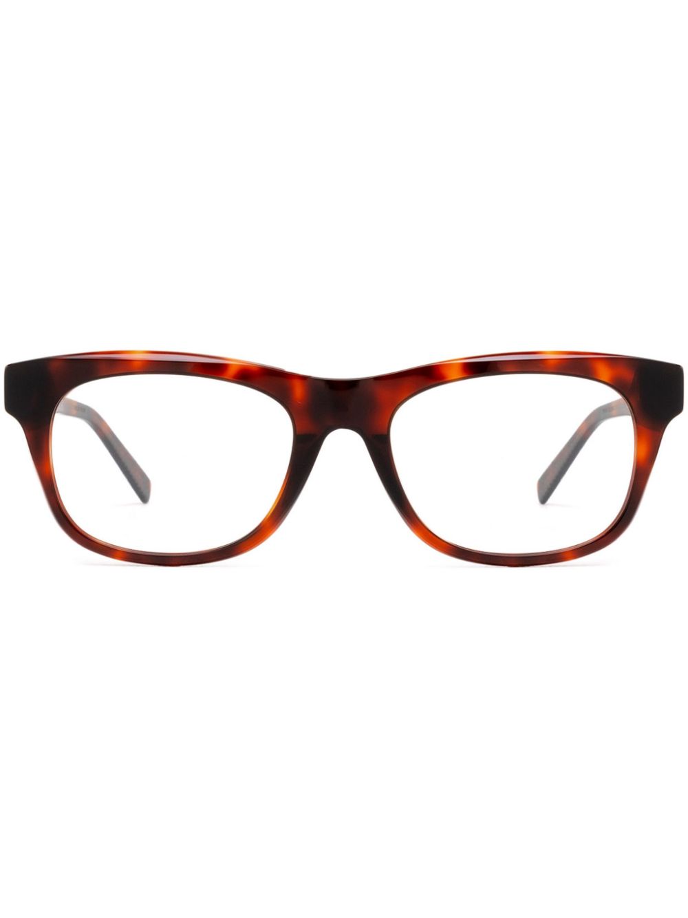 Zegna geometric-frame glasses - Red von Zegna