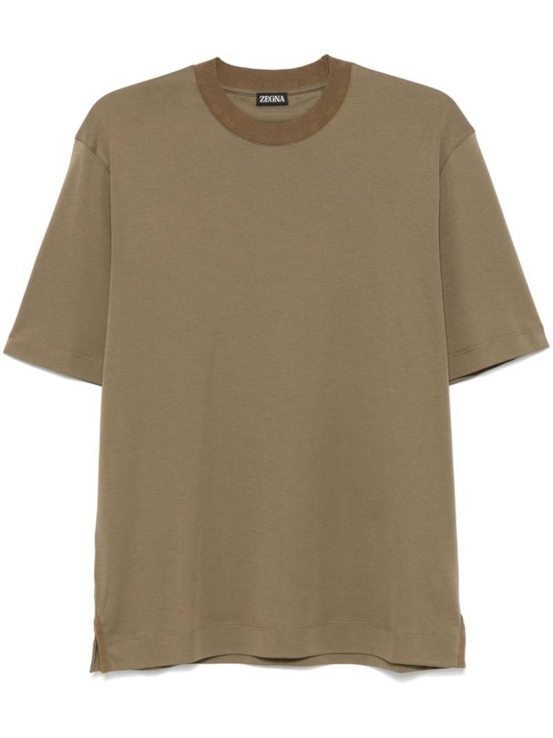 Zegna jersey T-shirt - Green von Zegna