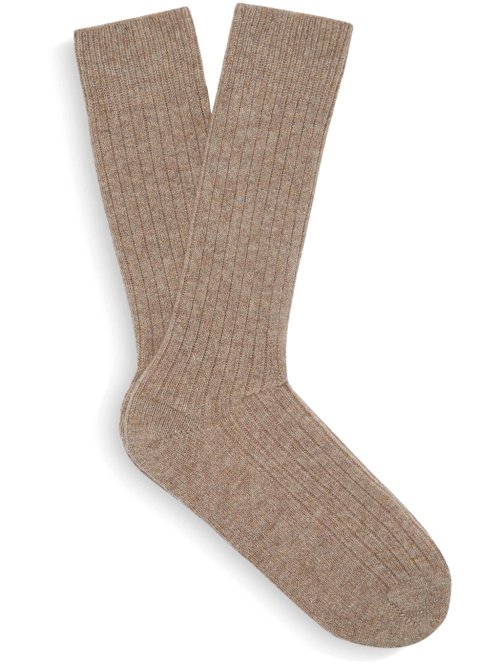 Zegna knitted socks - Neutrals von Zegna