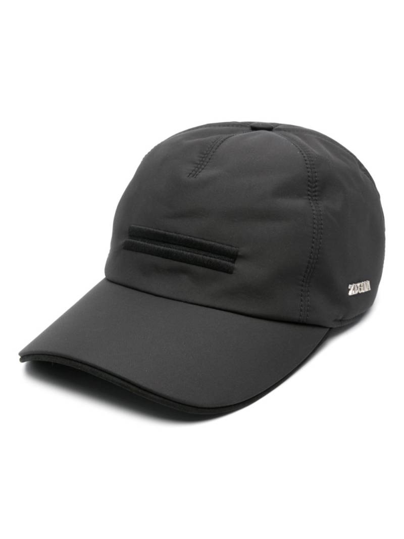 Zegna logo-embroidered cap - Black von Zegna