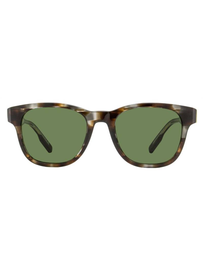 Zegna logo-engraved sunglasses - Brown von Zegna