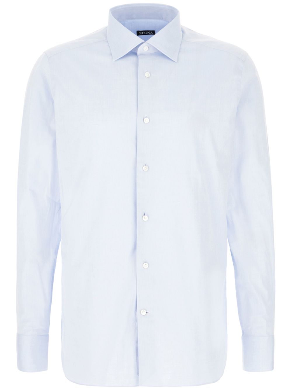 Zegna long-sleeved shirt - Blue von Zegna