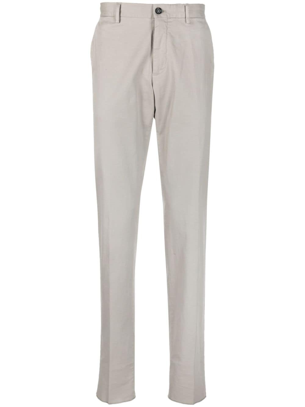 Zegna mid-rise straight-leg chinos - Grey von Zegna