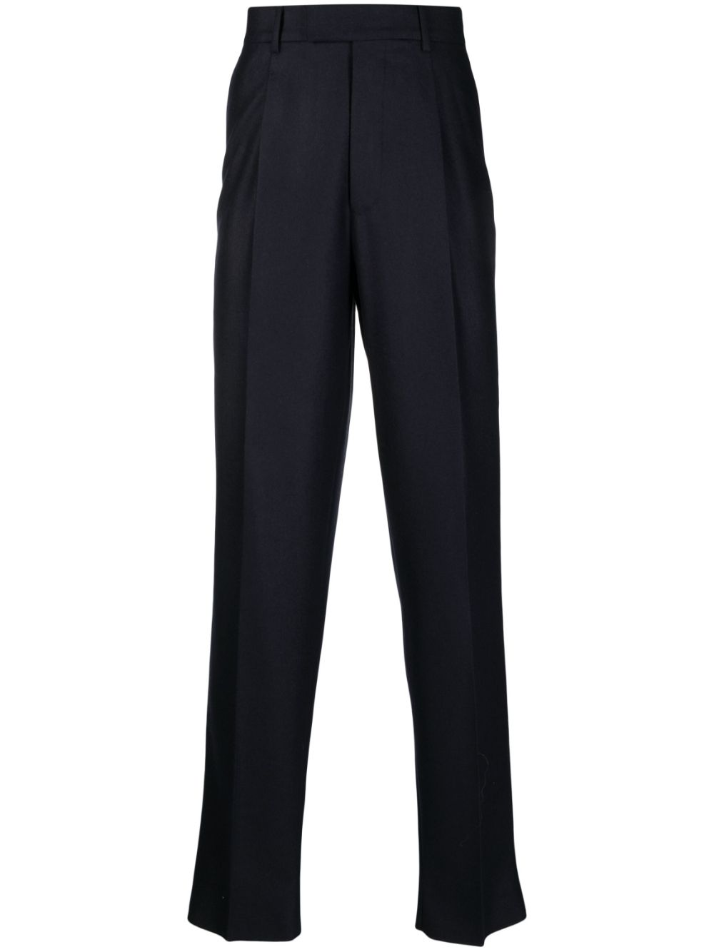 Zegna pleat-detail tailored trousers - Blue von Zegna