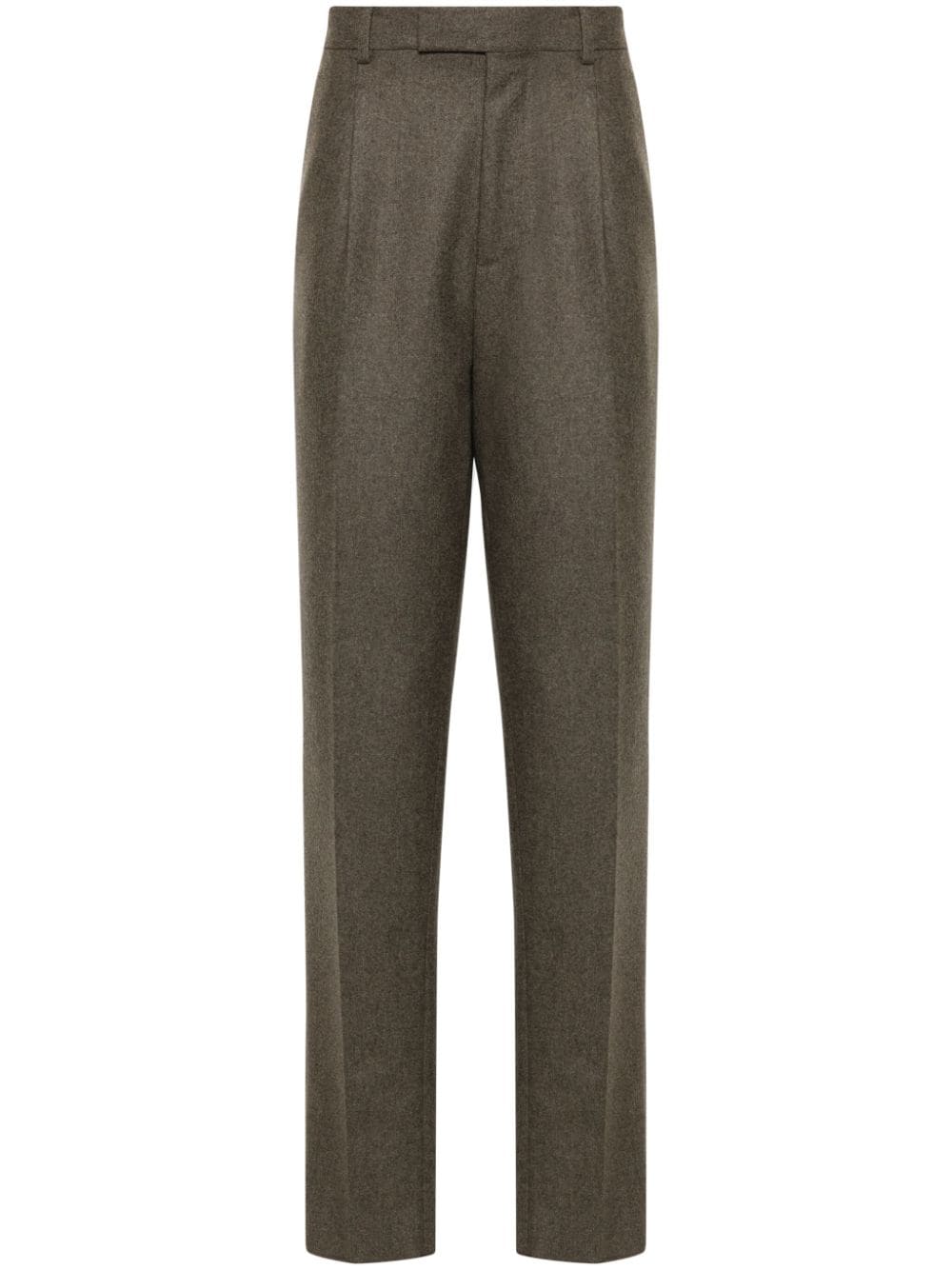 Zegna pleat-detail trousers - Brown von Zegna