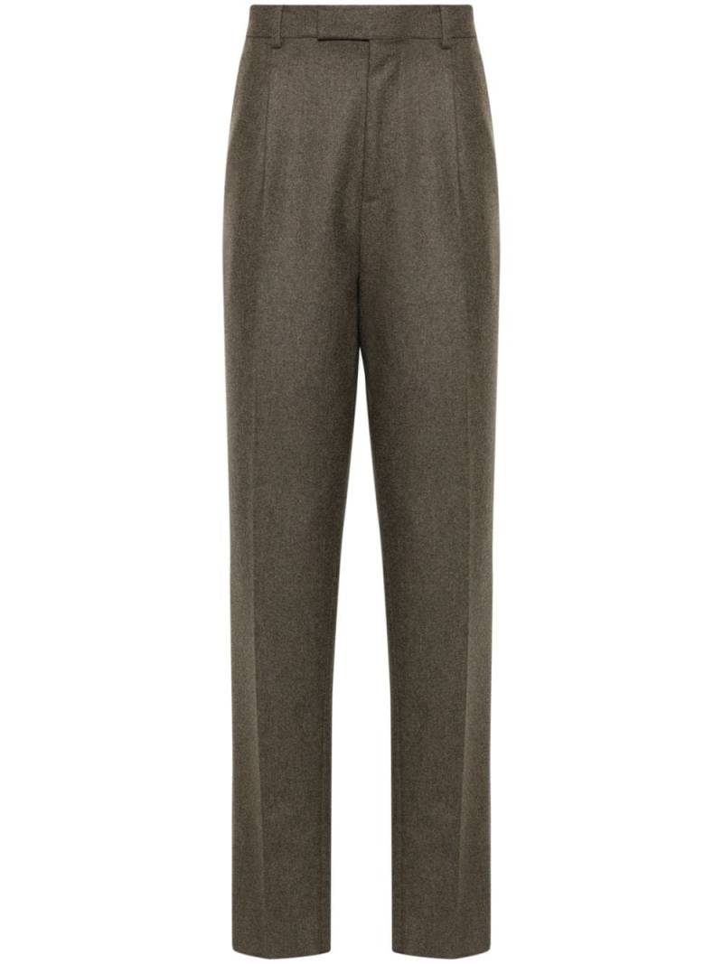 Zegna pleat-detail trousers - Brown von Zegna