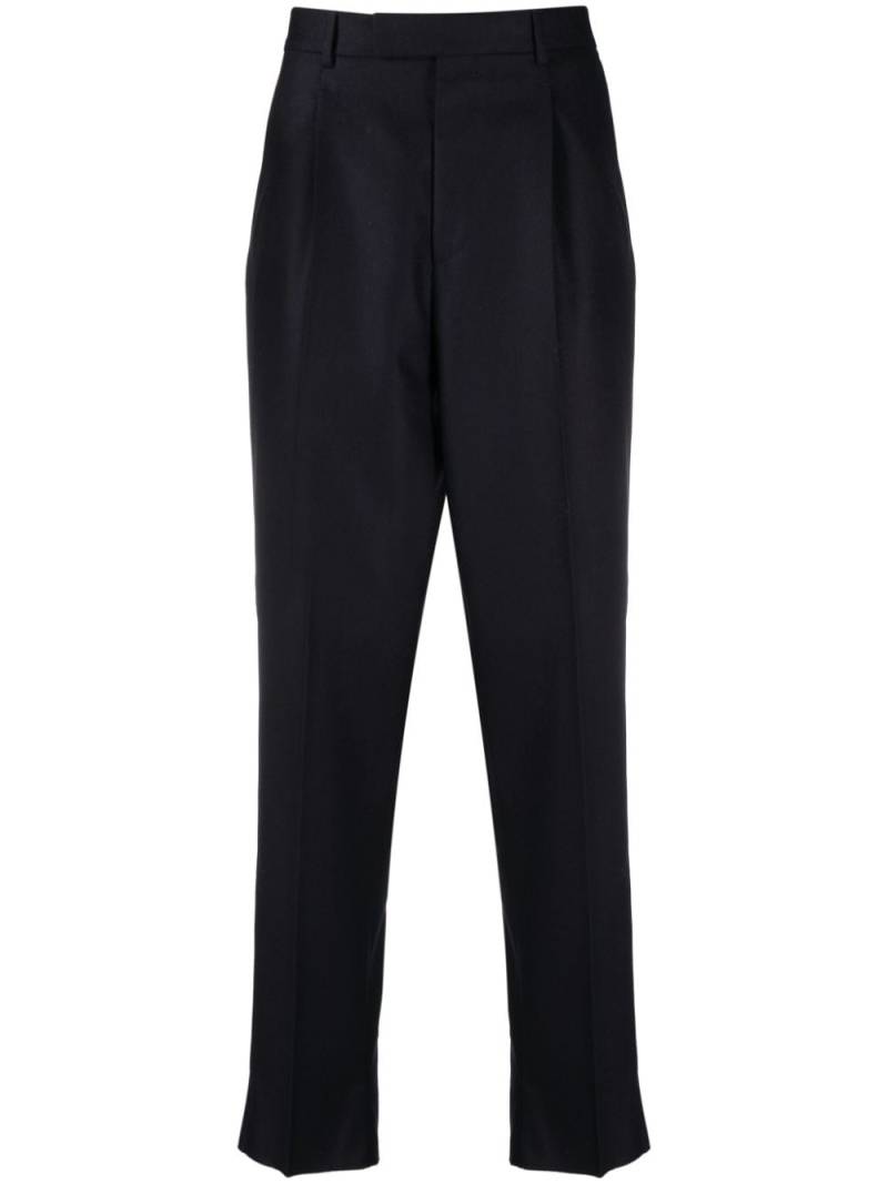 Zegna pleated tailored trousers - Blue von Zegna