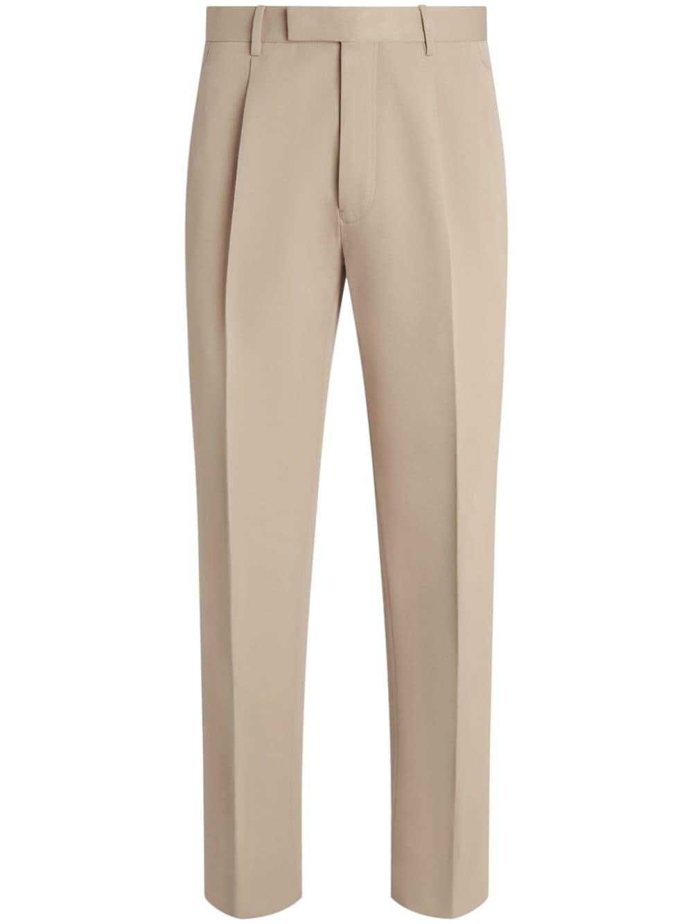 Zegna pleated trousers - Neutrals von Zegna