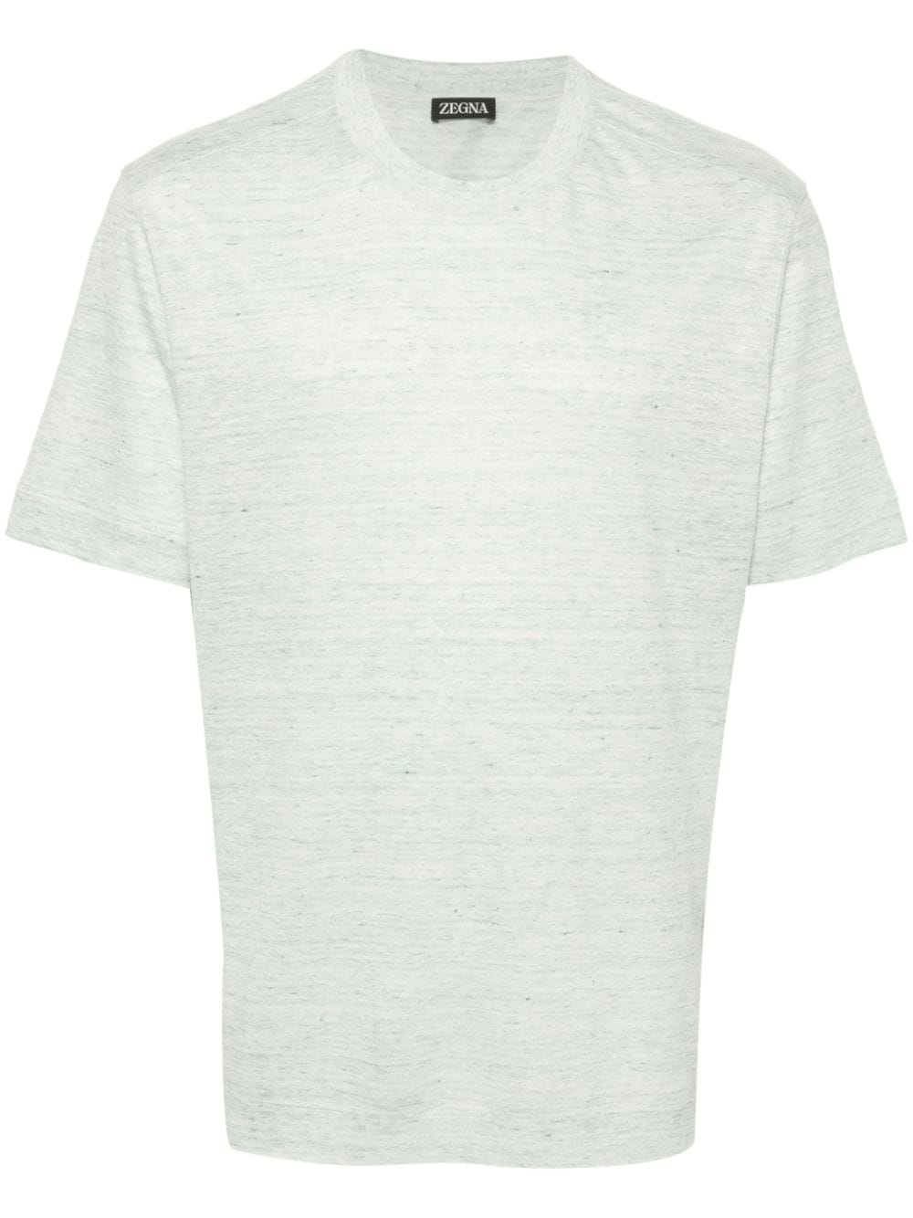 Zegna short-sleeve linen T-shirt - Green von Zegna