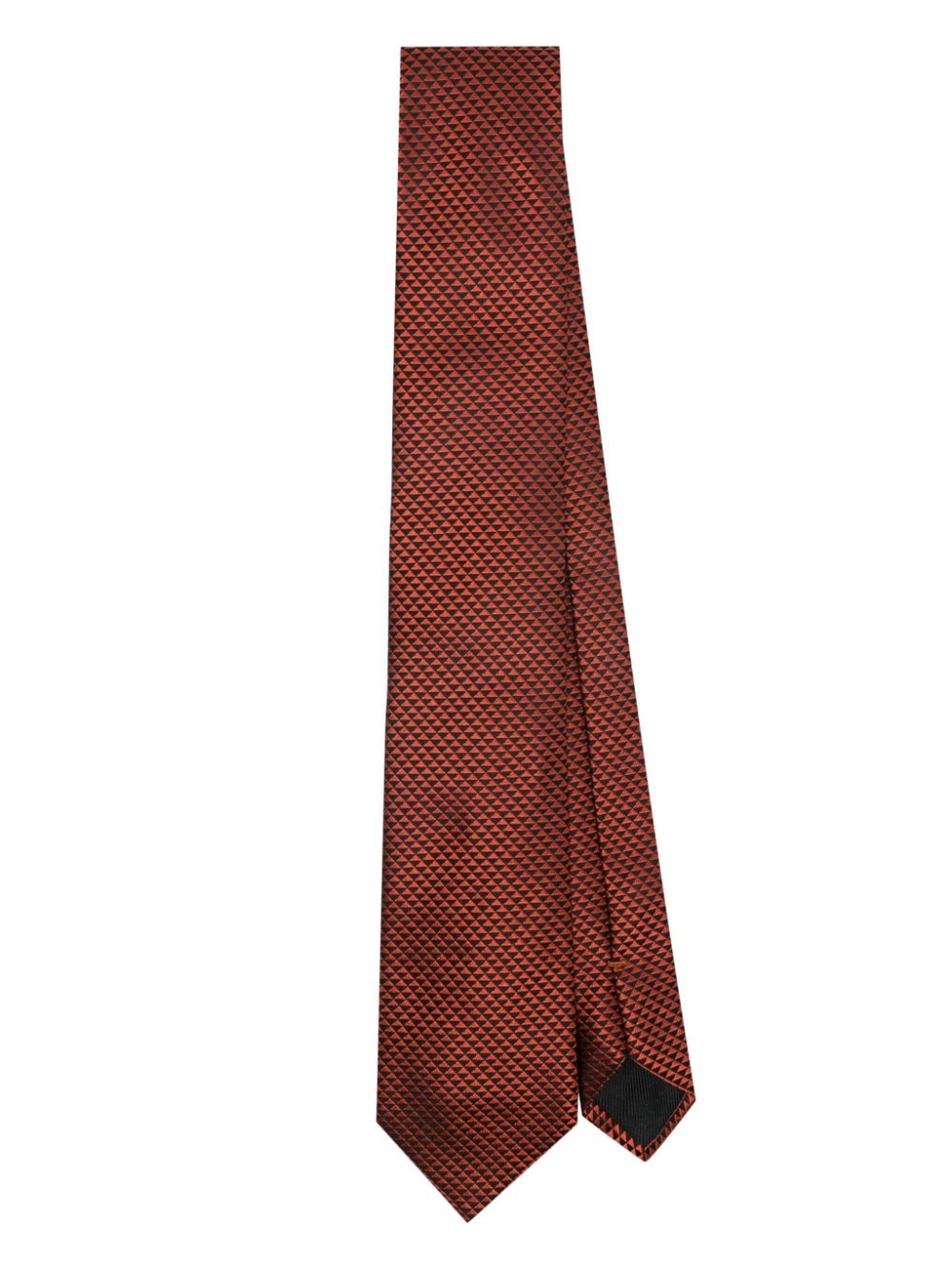 Zegna silk tie - Orange von Zegna