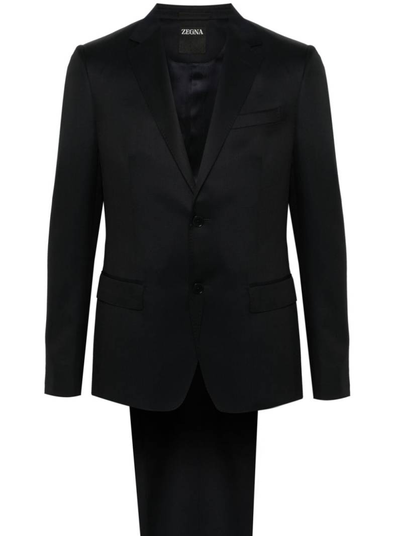 Zegna single-breasted suit - Blue von Zegna