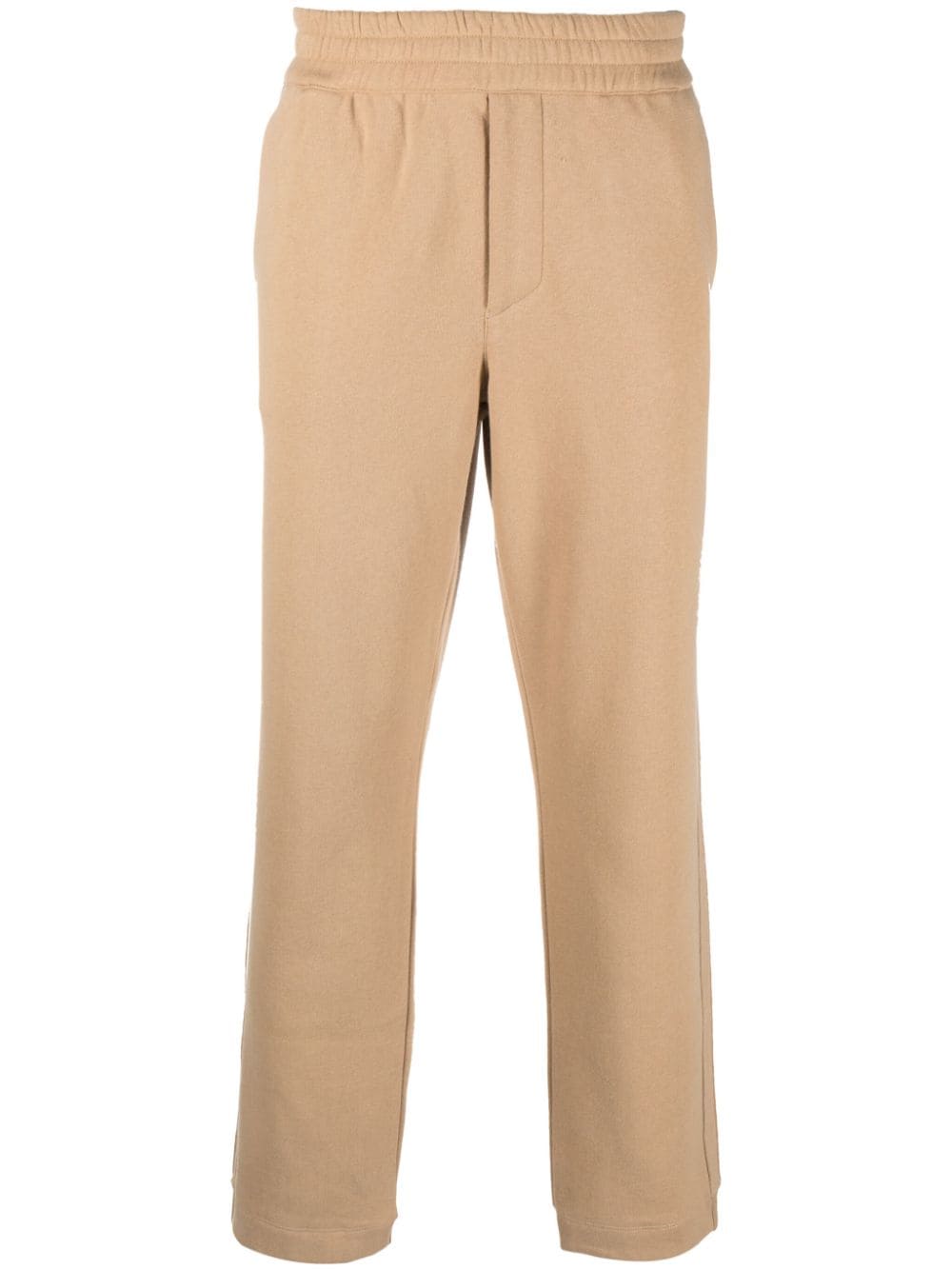 Zegna slim-cut cotton track pants - Brown von Zegna