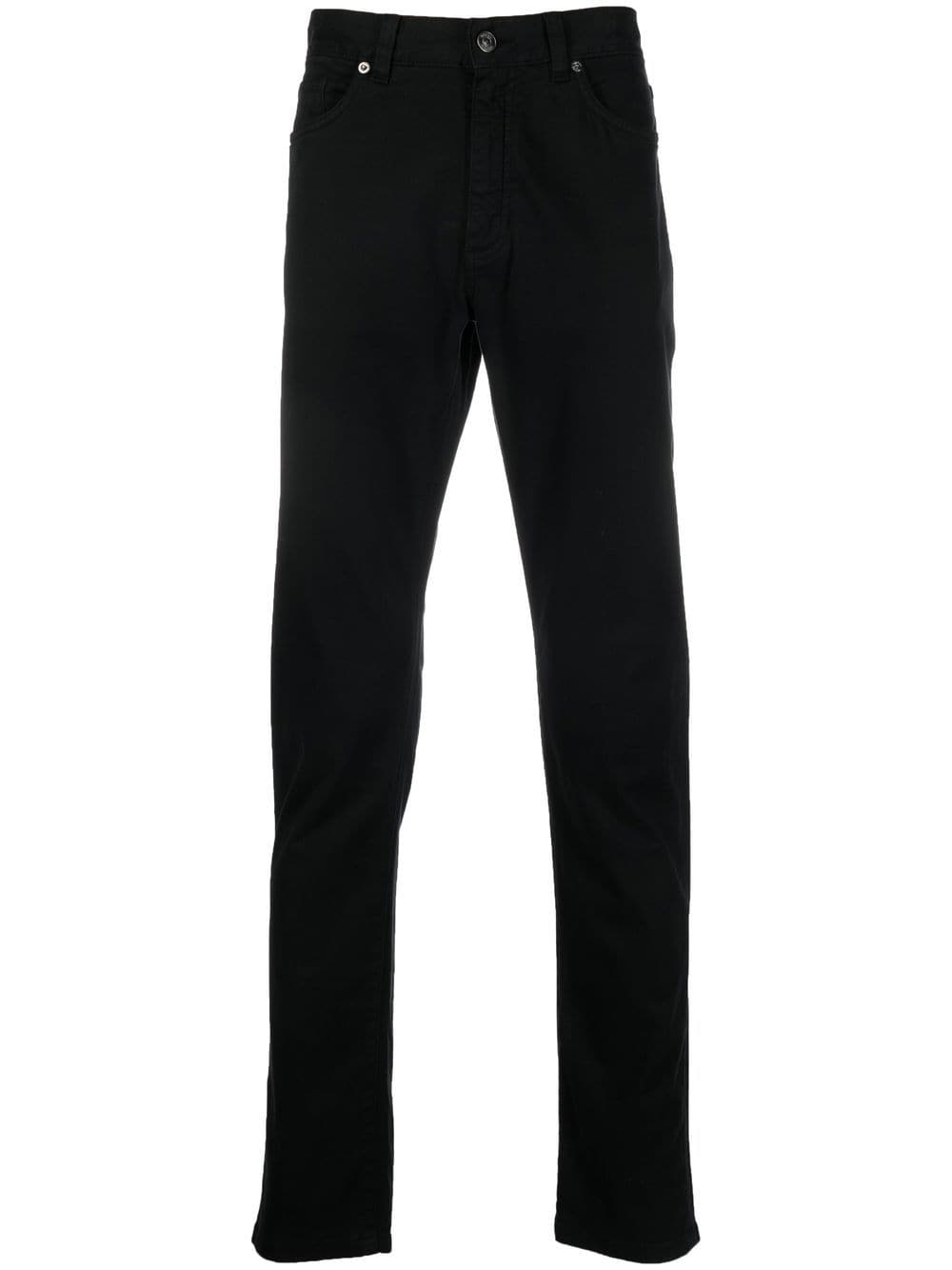 Zegna Roccia slim-fit jeans - Black von Zegna