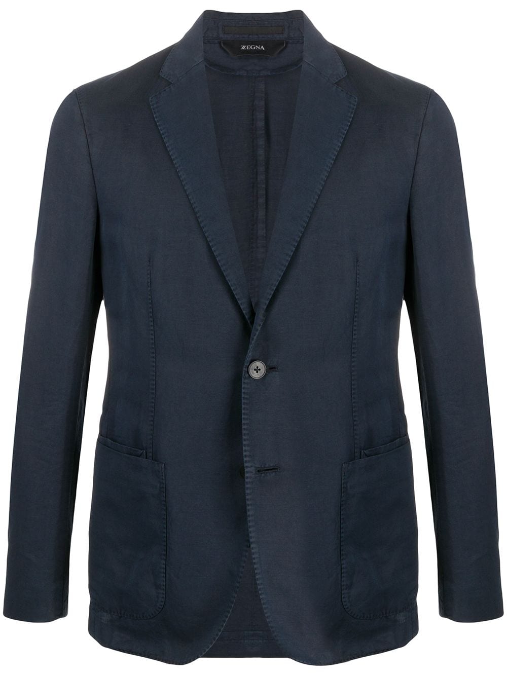 Zegna sporty two-button blazer - Blue von Zegna